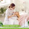 4Pcs Transparent Massage Cupping Set Silicone Mini Facial Cups Face Massager Helper Skin Care Neck Back Eyes Massaging Cup Safe to Use, Don't Worry About Burns Health Facial Skin Care Sets and Kits view 3