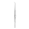Adjustable Stainless Steel Tweezers with Lock, Ergonomic Design for Gem Identification and Diamond Grading, Anti-Slip, Anti-Magnetic (Curved Tweezers) view 4