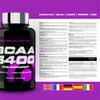Scitec Nutrition BCAA 6400 - High-Potency 2:1:1 Ratio BCAAs, 4480mg Per Day - Tablets for Men & Women - Ideal for Athletes - Performance & Recovery, 125 Tablets view 4
