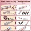 Facial Hair Remover for Women (Gen 3 Pro),Luxury Ladies Beard Remover with Smartlight, guRelax Face Mini Hair Remover, for Face, Eyebrows, Fluff with 2 Replacement Heads view 4