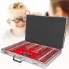 266 PCS Optical Trial Set Optometry Kit, Metal Rim Case Kit Set Trial Frame Optometry Optician Test, Aluminum Case Optometry Optical Instrument with Optometry Test Trial Frame view 1