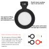 266PCS Optical Trial Frame Lens Frame Set, Optometry Optical Lens Set Trial Frame Optometry Optician Eye Test Glasses Ophthalmic Lenses Plastic Rim Aluminum Case view 2