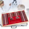 266 pcs Optical Trial Lens Set Ophthalmology Optometry Kit with Metal Rims Eye Optometry Lens Kit for Check The Refractive Error, with Optometry Test Trial Frame view 1