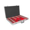 266 PCS Optical Trial Lens Set Metal Rim Optometry Kit, Precise Optical Lens Optometry Kit Metal Rim Optometry Test Trial Frame with Aluminium Case view 2