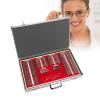 266PCS Trial Lens Set,Metal Rim Trial Lens Set with Aluminium Case Optometry Optical Instrumentlens Case Optometry Equipment Optical Metal Rim Prism Trial Lens Set view 1
