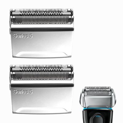 2P Series 5 Replacement Blade Heads, 52S Compatible with Electric Shavers, Wet and Dry Easy to Install, Compatible with Series 5 Replacement Blades and Heads for 5190cc, 5090