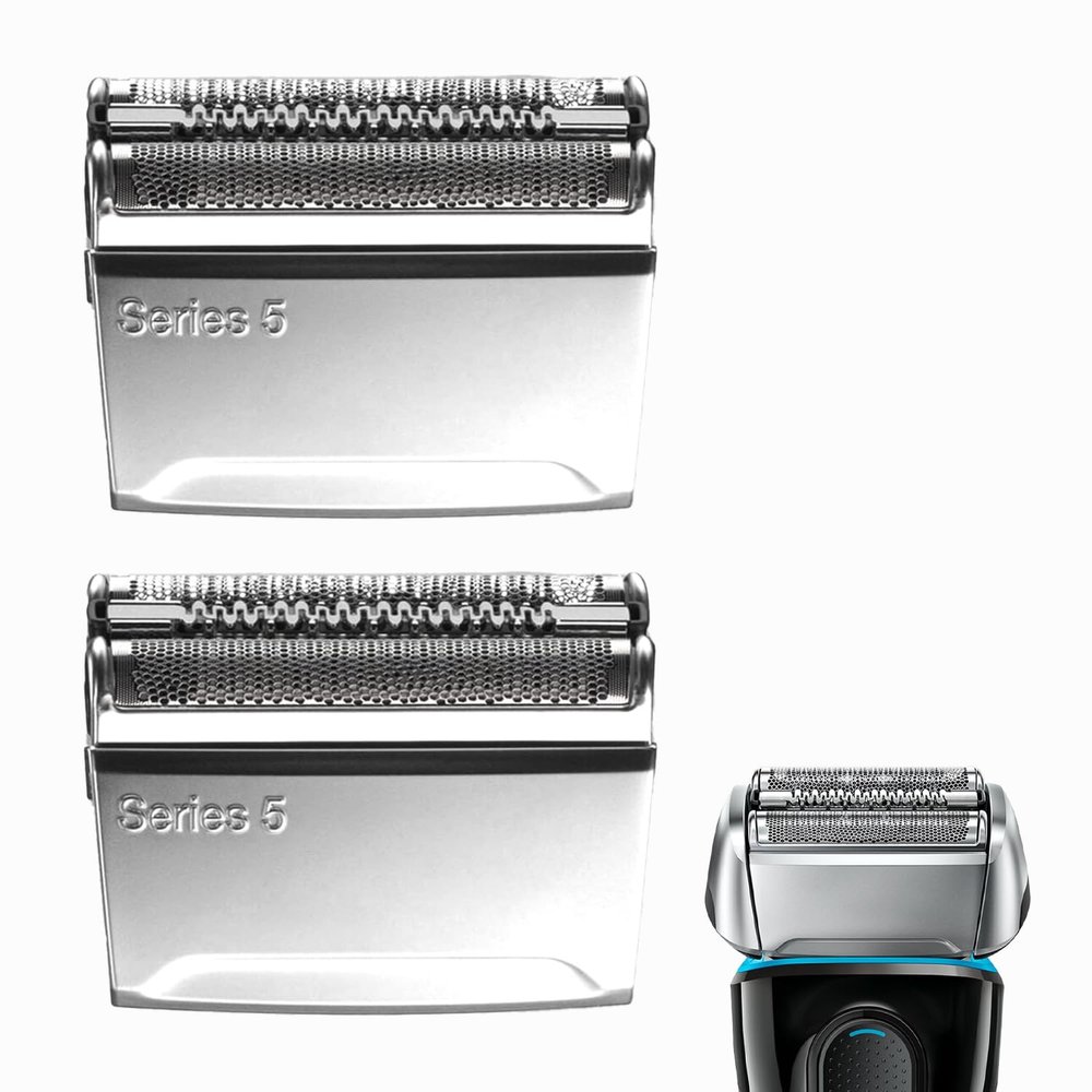 2P Series 5 Replacement Blade Heads, 52S Compatible with Electric Shavers, Wet and Dry Easy to Install, Compatible with Series 5 Replacement Blades and Heads for 5190cc, 5090