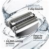 2P Series 5 Replacement Blade Heads, 52S Compatible with Electric Shavers, Wet and Dry Easy to Install, Compatible with Series 5 Replacement Blades and Heads for 5190cc, 5090 view 4