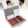 104pcs Professional Optometry Eye Equipment,Optical Trial Lens Frame Set,Ophthalmic Instrument Optical Trial Lens Set,w/Metal Rim Aluminum Case+Free Trial Frame view 1