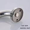 HPTHLY Grab Bars Grab Rail Bathroom Handrail for Showers and Walls Grab Bar Polished Chrome Ed Safety Support Rail Elderly view 3