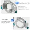 Adjustable Optical Trial Lens Frame PD 48-80mm Universal Optical Trial Frame,Titanium Optical Test Eyepiece,Eye Test Glasses Optometry Lens Frame for Test Optician view 2