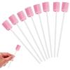 50 Pcs Mouth Swabs - Disposable Oral Care Sponge Swabs for Elderly, Patients, and Baby Oral Cleaning, Soft and Gentle Dental Sponge Swabs for Effective Oral Hygiene view 1