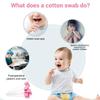 50 Pcs Mouth Swabs - Disposable Oral Care Sponge Swabs for Elderly, Patients, and Baby Oral Cleaning, Soft and Gentle Dental Sponge Swabs for Effective Oral Hygiene view 4