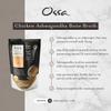 Ossa Organic Chicken Bone Broth with Ashwagandha  High-Protein, Gut-Healthy Superfood for Immunity & Stress Relief | Keto, Paleo, & Low-Carb Friendly | 300g  Frozen Ready-to-Heat Pouch view 4