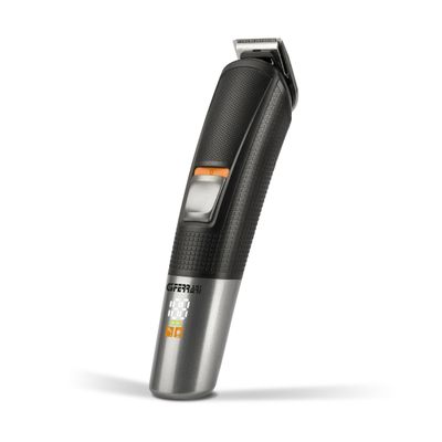 G3 Ferrari G30062 Razor Set 5 in 1 Beard and Hair Trimmer, Rechargeable, 3-12 mm Cutting Adjustment, Digital Display, 60 Min Autonomy, 5 in 1, Cordless