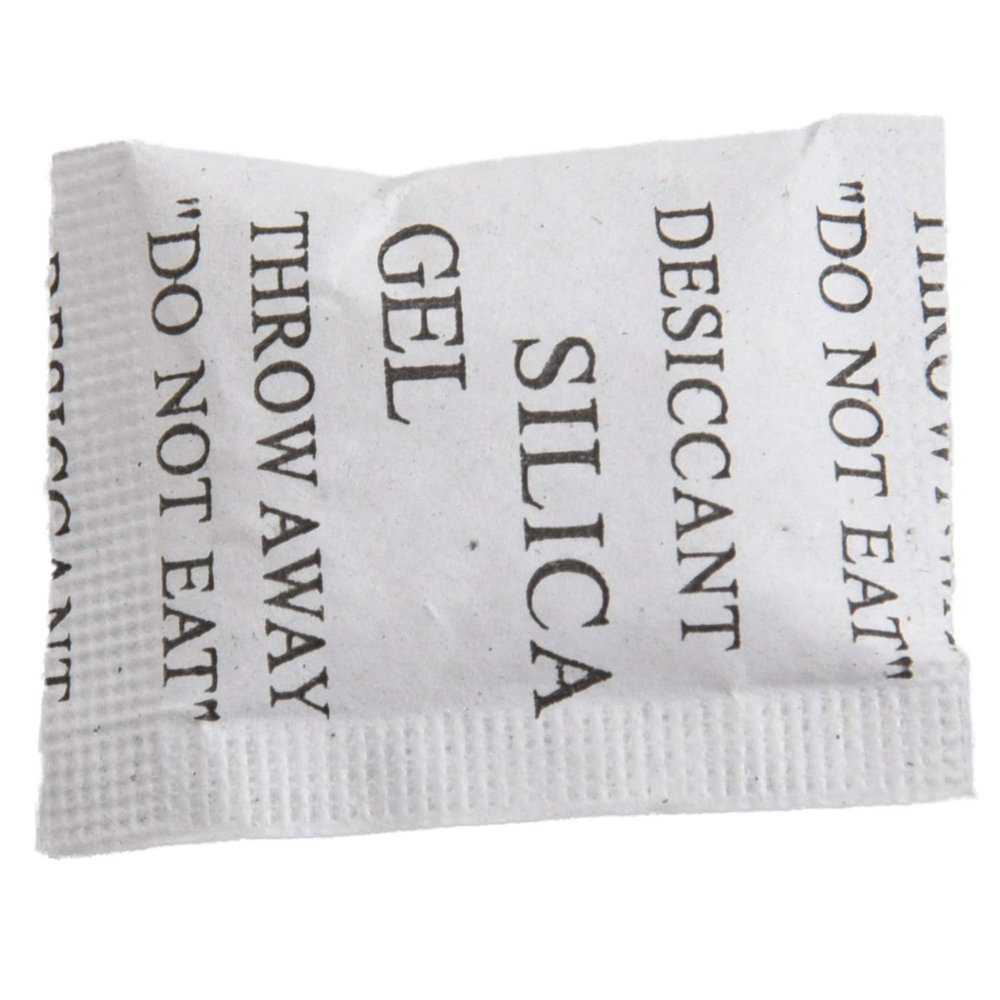 COSINE Pack of 50 Silica Desiccant Moisture Absorber Bags