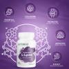 Ambrosial High Strength L-Lysine Tablets 500mg | Gluten Free Collagen Tablets | Essential Amino Acids for Immune Function & Collagen Synthesis | Lysine 500mg for Active Lifestyle (120 Tablets) view 2