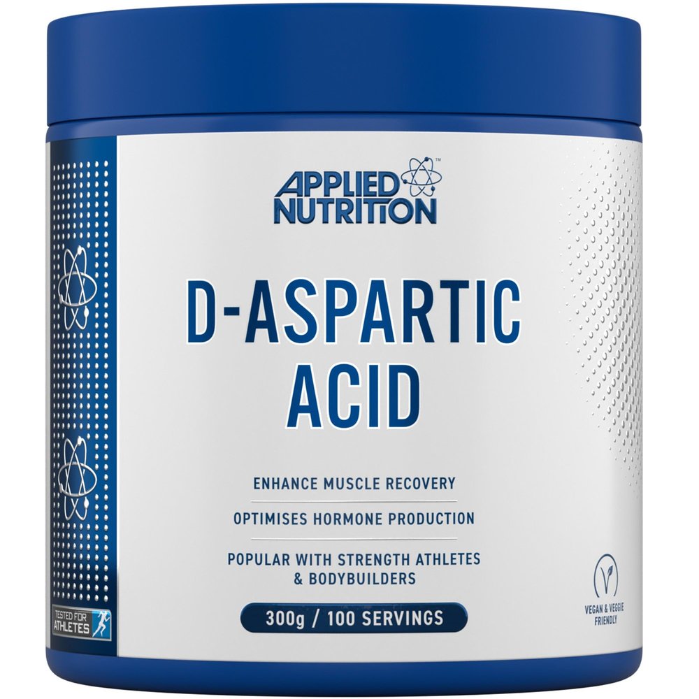 Applied Nutrition D-Aspartic Acid - Natural Booster for Enhanced Performance (300g - 100 Servings)