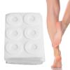12 Sheet Callus Cushion Soft Felt Callus Pads, Men Women Soreness Relief Soft Adhesive Round Foot Corn Callus Pad Remover Stick Foot Care Cushions for Men Women view 1