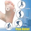 12 Sheet Callus Cushion Soft Felt Callus Pads, Men Women Soreness Relief Soft Adhesive Round Foot Corn Callus Pad Remover Stick Foot Care Cushions for Men Women view 4