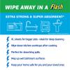 Flash Extra Large Kitchen Rolls - 12 Rolls, 3-Ply Strength, 100 Sheets/Roll, Super Absorbent & Strong, FSC Certified, Made in The UK, Perfect for Cleaning & Spills, Biodegradable view 4