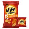 BIscuits & Crackers Bundle pack with Jacobs Mini Cheddars Red Leicester Baked with Real Cheese Snacks (12x23g) - 4 Pack | Cheese Snack Biscuits with Red Leicester Cheese Flavour. view 2