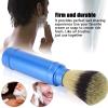Portable Men's Beard Brush & Shaving Brush for Travel Facial Foaming Soft Grooming Tool with Bristles view 4