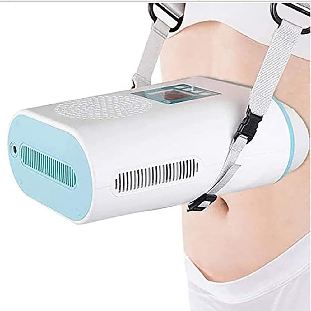 CYMYYDS 3 in 1 Portable Cavitation RF Fat Cryo Freezing Machine, Cryolipolysis Fat Freezing Slimming Machine, for Slimming arms, Thighs, Shanks, Lifting Hips, Shaping Beauty Tool