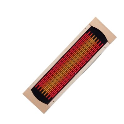 AIRYSSFU Home Sauna Steam Generator Full Ceramic Infrared Sauna Heater Tube, Sauna Accessories Ceramic Sauna Heater Panel for Relaxation, with Remote Control(3pcs)