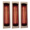 AIRYSSFU Home Sauna Steam Generator Full Ceramic Infrared Sauna Heater Tube, Sauna Accessories Ceramic Sauna Heater Panel for Relaxation, with Remote Control(3pcs) view 2