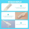 2-in-1 Nasal Hair Cutter, 2024 Newest Double Sided Nose Hair Knife, Rotating Nasal Hair Razor Cutter with Ear Picker for Women and Men, 360 Degree Rotating Manual Nose Hair Trimmer (Pink, 1pc) view 2