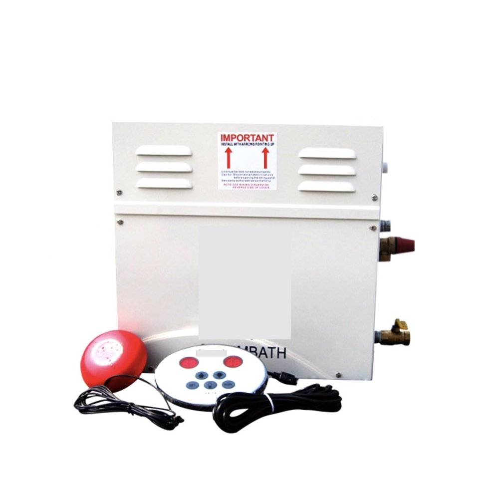 AIRYSSFU Home Sauna Steam Generator 15KW Steam Generator Household Steam Bath Sauna Dry Stream Furnace, Wet Steam Steamer Digital Controller for Relaxation, with Remote Control