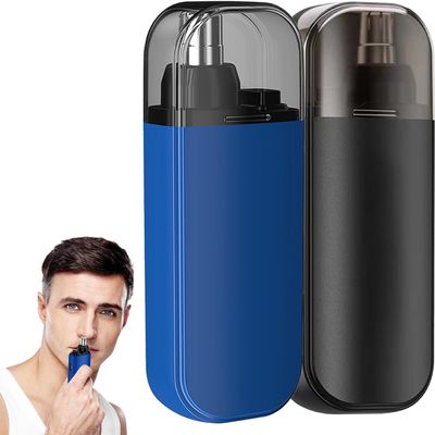 Pikapipy Nose Hair Trimmer, Nose Hair Remover, Nose Hair Trimmer for Men, 2024 New Nose Trimmer, Ipx7 Waterproof Electric Portable Nose Hair Trimmer Rechargeable (2pcs-A)
