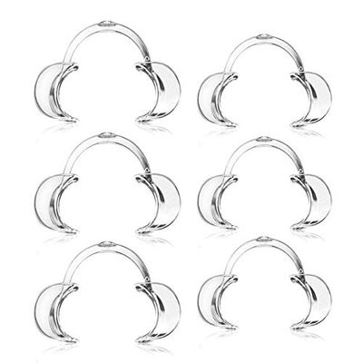 6 Pcs Autoclavable Dental Teeth Whitening Lip & Cheek Retractor Dentist Mouth Opener Repeat Use, 3 Pcs S with 3 Pcs M