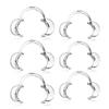6 Pcs Autoclavable Dental Teeth Whitening Lip & Cheek Retractor Dentist Mouth Opener Repeat Use, 3 Pcs S with 3 Pcs M view 1