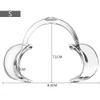 6 Pcs Autoclavable Dental Teeth Whitening Lip & Cheek Retractor Dentist Mouth Opener Repeat Use, 3 Pcs S with 3 Pcs M view 3