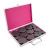 18 Pieces Hot Stones Massage Set with Heater Kit Hot Stones for Massage, Hot Stone Massage Kit with Heating Box, Massage Stones Rocks for Home Spa Warming Relax Relief view 1