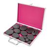 18 Pieces Hot Stones Massage Set with Heater Kit Hot Stones for Massage, Hot Stone Massage Kit with Heating Box, Massage Stones Rocks for Home Spa Warming Relax Relief view 2