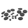 18 Pieces Hot Stones Massage Set with Heater Kit Hot Stones for Massage, Hot Stone Massage Kit with Heating Box, Massage Stones Rocks for Home Spa Warming Relax Relief view 4