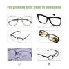 24 Pairs Nose Pads for Glasses, Spectacle Nose Pads, Push on Nose Pads Silicone, Nose Pads for Eyeglasses and Sunglasses view 4