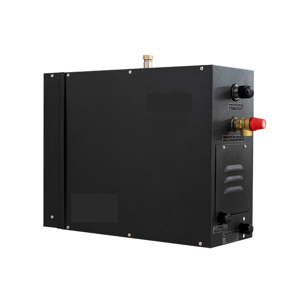 Home Sauna Steam Generator 18KW Automatic Drain Sauna Steam Shower Generator,Mechanical Sauna Equipment Steam Generator for Relaxation, with Remote Control(220)