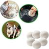 Wool Dryer Balls, Reusable Natural Fabric Softener Ball, Chemical-Free, No Lint, Laundry Balls for Baby Clothes, Dryer, Anti Static, Reduces Wrinkles view 4