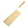 minkissy Cleaning Brush Whisk Duster Hand Broom Soft Bristles and Long Beech Handle for Windows Doors Bed Bench Counter Carpets Sofas Hard to Reach Areas Multi Use Household Tool view 1
