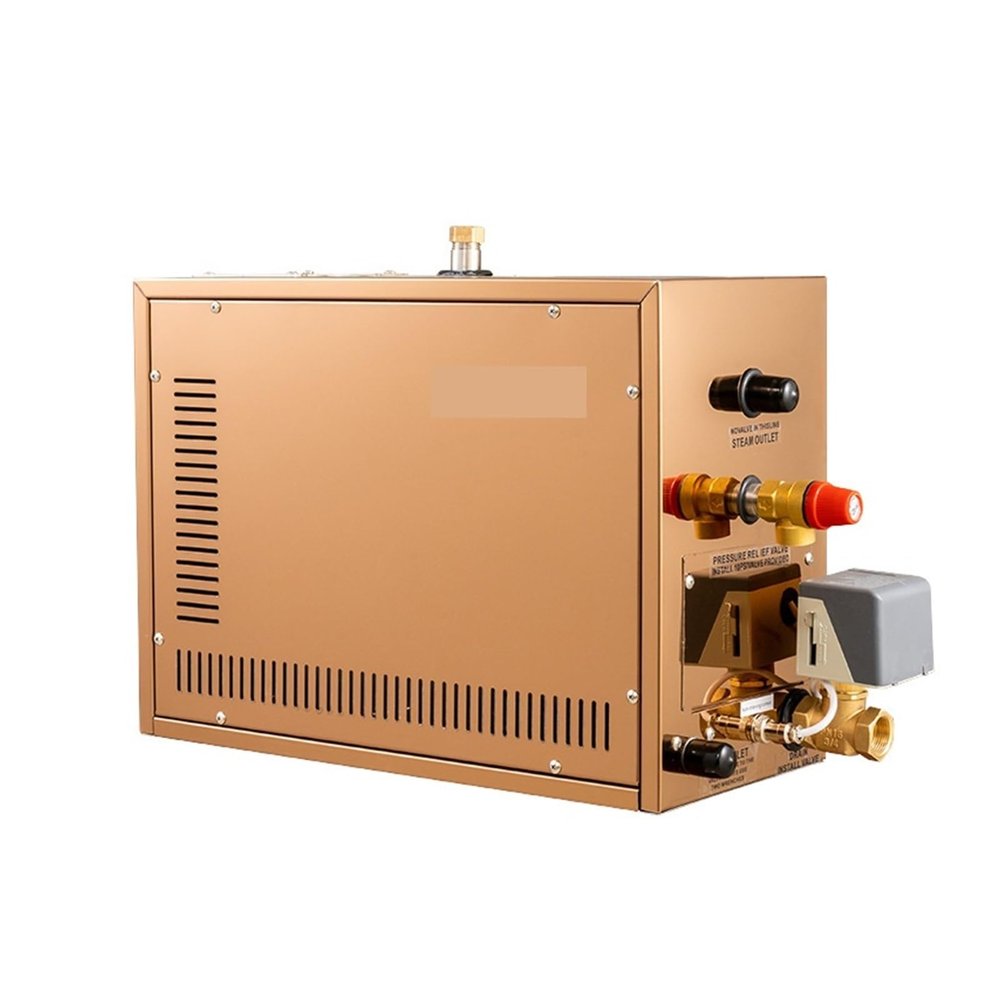 Home Sauna Steam Generator AT-S 5/6/7/8/9KW Home Wet Steam Room Steam Bath nerator, Household Steaming Sauna Room Steam Bath Sauna Machine for Spa for Relaxation, with Remote Control(AT-70S-7KW 380V)