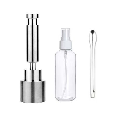 Rainorning Food Grade 304 Stainless Steel Manual Tablet Press Machine, Household Mold Panax Notoginseng Powder Chinese & Western Medicine Powder Automatic Self-Preparation Tablets (12mm)