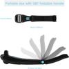 Back Hair Shaver, Mens Electric Do-it-Yourself Long Handle Back Hair Shaver, 180 Degrees Foldable & Cordless Design for Men Shaving Groomer Trimmer view 4