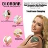 DIOROAR Crystal Hair Eraser for Women,Upgraded Painless Crystal Hair Remover Diamond,Effective Nano Glass Hair Removal Stone Exfoliation without Shaver,Natural Epilator for Silky Skin(Olive Green) view 4