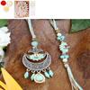 Ghasitaram Gifts Jaiccha Rakhi for Brother Rakhis Online LS24-049- Metal and Kundan Bhaiya Bhabhi Rakhi with 200 GMS of Kaju katli view 1