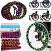 C,22in, 20Inch/22Inch/24Inchsilicone Wheelchair Push Rim Grips Covers,1 Pair Wheelchair Hand Push Cover for Improve Grip And Traction view 4