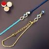 Ghasitaram Gifts Jaiccha Rakhi for Brother Rakhis Online Rmj-6012 Evil Eye Bhaiya Bhabhi Rakhis view 1